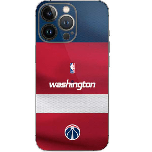 NBA Washington Wizards Jersey iPhone 14 Pro Skin